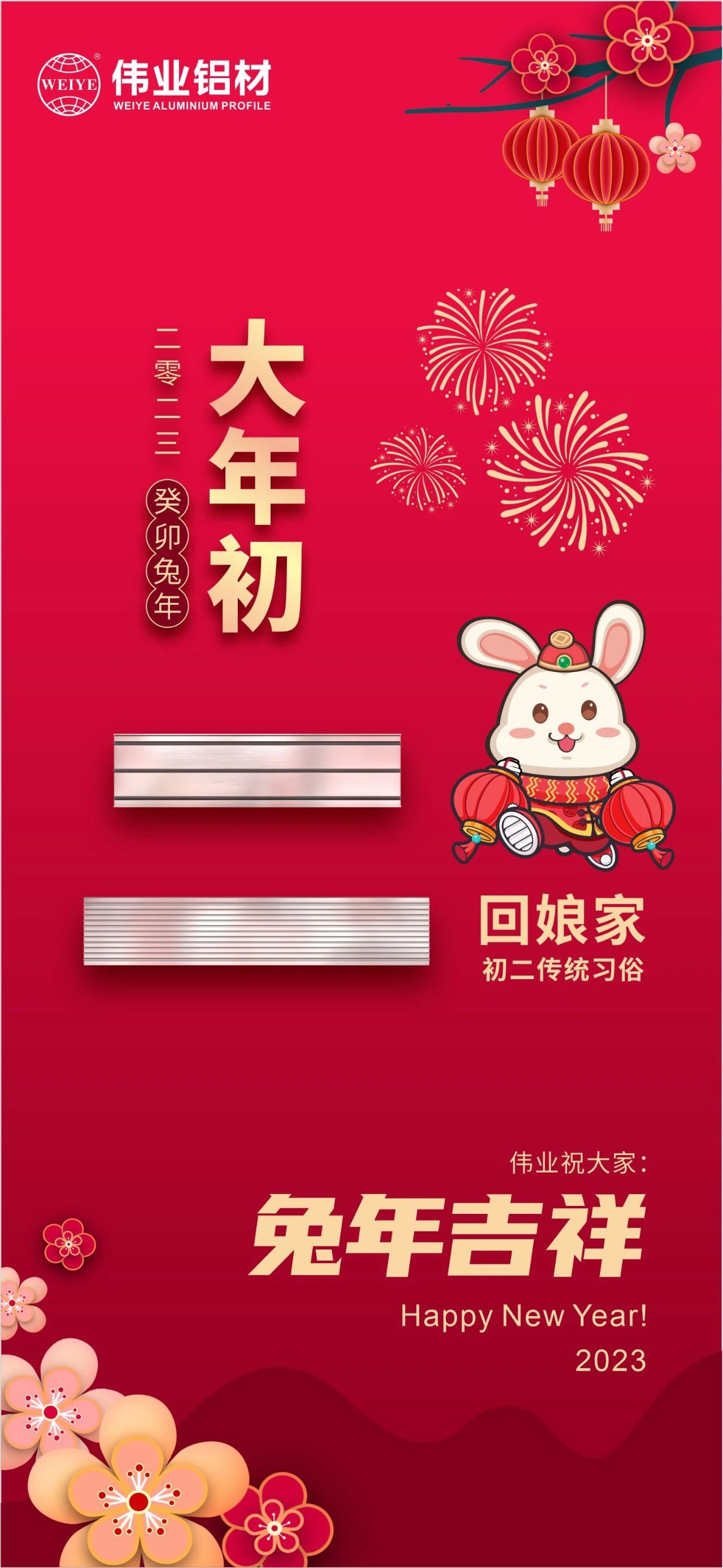 大年初二·回娘家 | long8唯一祝您兔年吉祥，新春大吉